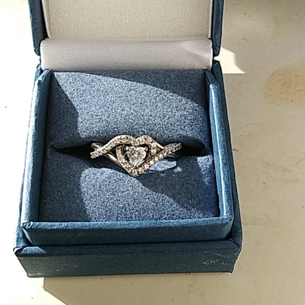Heart shaped ring
